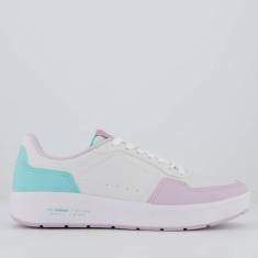 Tênis Olympikus Versa Feminino Branco e Lilás-Feminino