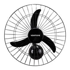 Ventilador de Parede Oscilante, NEW, Preto, 50cm, 127v, Ventisol