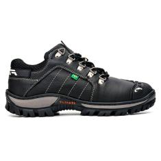 Tênis Trekking Preto Trilha Academia Ciclismo Bico Reforçado 2023P