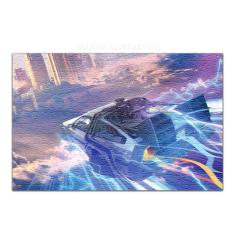 Quebra Cabeça De Volta Para O Futuro Delorean 48 Peças