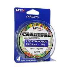 Linha Pesca Multifilamento Carnival Ultra Fina 4 Fios - Chang