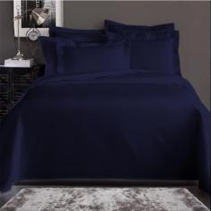 Jogo Lençol King Percal 400 Fios 4 Peças Extra Macio - Casa Di Valle ,