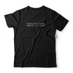 Camiseta Nunca Foi Sorte Studio Geek, 2G, Preto