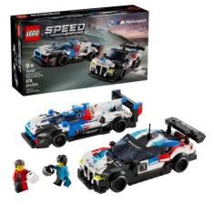 LEGO Speed Champions Carros de corrida BMW M4 GT3 e BMW M híbrido V8 6
