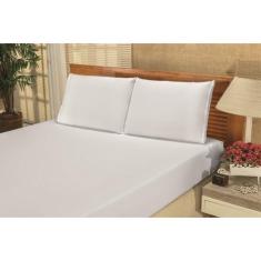 Jogo de Cama Bianca Queem 3 pç  Branco - MR Enxovais