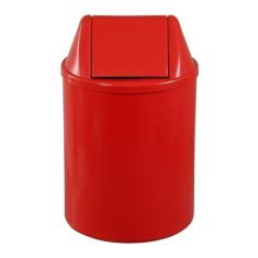 Lixeira Plástica Com Tampa Vai-vem 50 Litros