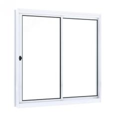 Janela de Correr Aço 2 Folhas Riobras  100cmx150cm Branco