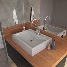 Kit Cuba Rt49 com Torneira Luxo 1195 e Válvula 1 Polegada Compace Cinza