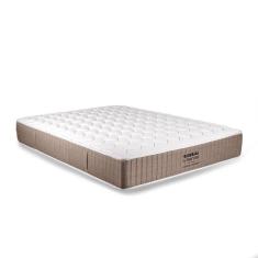 Colchão Casal Mola Ensacada 28x138x188cm Medium Cronos By Herval One Side Pillow CabeCasa MadeiraMadeira Branco/Bege