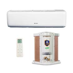 Ar Condicionado Split Hw G-top Auto Inverter R-32 Gree 24000 Btus Frio 220V Monofásico GWC24ATE-D6DNA1A/I