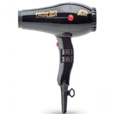 Secador De Cabelo Profissional Parlux 385 New Power Light Preto 110v
