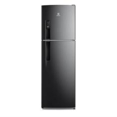 Geladeira Electrolux Frost Free 400L AutoSense Duplex Black Inox Look (TF44B)