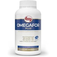Omegafor Plus 240 Capsulas 1000Mg - Vitafor