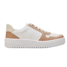 Tênis Feminino Vizzano Casual Branco/ Nude-Feminino