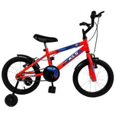 Bicicleta Infantil Aro 16 Kls Zomm Roda Alumínio, Laranja neon, Preto