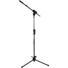 Suporte Girafa para 1 Microfone SMMAX Preto