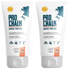 Kit 2un Magnesio Liquido Pro Chalk Liquid Chalk Tubo 75g