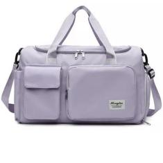 Bolsa Mala com Porta Tênis Lorben Impermeável Unissex Alça Regulável A