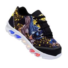 Tenis De Led Infantil Batman Lançamento Novo, 29