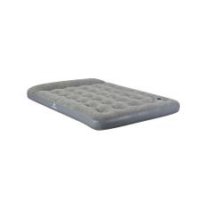 Colchão Inflável Venture Casal com Bomba 191x137x28cm Cinza Klimber