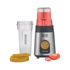Liquidificador e Processador Black+Decker Freestyle LP320 220V, Prata,