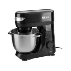 Batedeira Planetária Oster Preta 850W 12 Velocidades Tigela Inox OBAT6