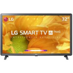 Smart TV 32" LG HD 32LM627B WiFi Bluetooth HDR ThinQAI compatível com Inteligência Artificial - 2021