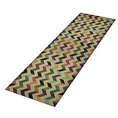 Style Brazil Tapete Passadeira de Cozinha Liks Antiderrapante - 40 x 120 cm - Multicolorido