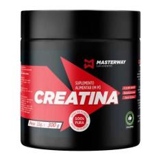 Creatina 100% Pura Masterway Pote 300g - Masterway Suplementos