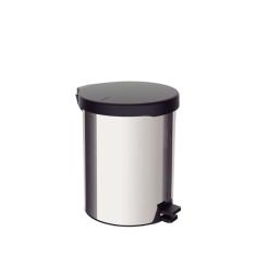 Lixeira Com Pedal 12 Litros New Tramontina Em Aço Inox Polido