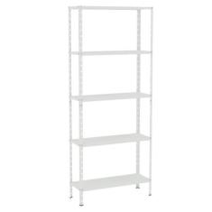 Estante 5 Prateleiras Aço Livros Quarto Cozinha EAF014 - Elite Aço