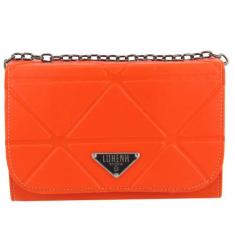 Bolsa feminina pequena transversal Bolsa com alça em corrente Grafite 