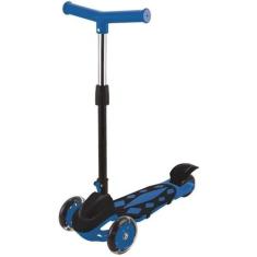 Patinete Infantil 3 Rodas Radical Power Azul - Dm Toys