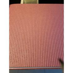 Papel De Parede Lavável Listrado Vermelho