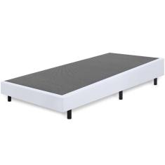 Cama Box Solteiro Anti Refluxo Branco Inclinada 88x188cm BF Colchões