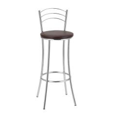 Banqueta Alta Cromada Bc26/a A101 Treparoni