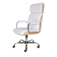 Cadeira Eames Presidente Linha Capa em Madeira Branco - Design Office 