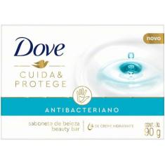 Sabonete em Barra Antibacteriano Dove - Cuida e Protege 90g, 1, 90g