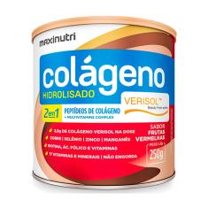Colágeno Hidrolisado Verisol 250g Frutas Vermelhas Maxinutri