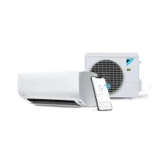 Ar Condicionado Split Daikin Hi Wall Ecoswing Gold R-32 Inverter 9.000 BTUs Frio Branco Gelo Monofásico FTKP09S5VL/RKP09S5VL - 220V
