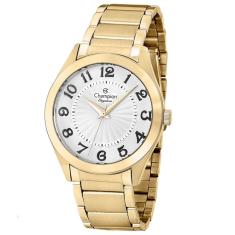 Relógio Champion Elegance Feminino Dourado Cn25029h