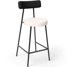 Banqueta Baixa Cozinha E Sala De Jantar Bancada Milão L02 material sin