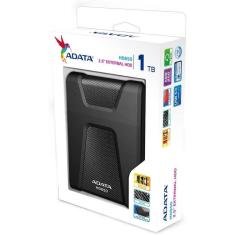 HD Externo 1TB Adata Portátil Anti Choque HD650 2,5 USB 3.1 AHD650-1TU31