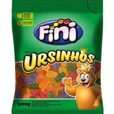 Balas de Gelatina Ursinhos Brilho Fini 500g