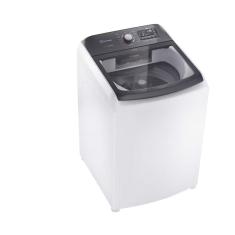 Lavadora de Roupas Electrolux LEC17 Premium Care com Cesto Inox, Jet&Clean e Time Control Branca – 17kg