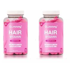 Gummy Hair Vitamin Original - 2 Potes C/ 60 Gomas Cada - NUTRIN