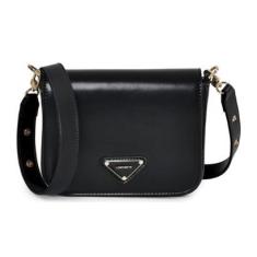 Bolsa Tiracolo Quadrada Via Marte Alça Longa Ajustável B1-127-Feminino