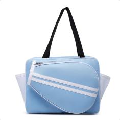 Bolsa Beach Tennis Raqueteira Para 1 Raquete e Com 2 Bolsos Para Bolas-Unissex
