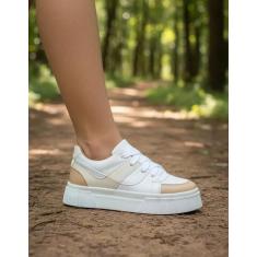 Tênis Feminino Casual Sapatênis Moda Blogueira Original Oferta - Teneh