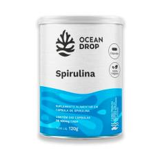 Spirulina Vegana Ocean Drop 240 Cápsulas